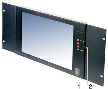 industrial rackmount LCD monitor RM-TS12