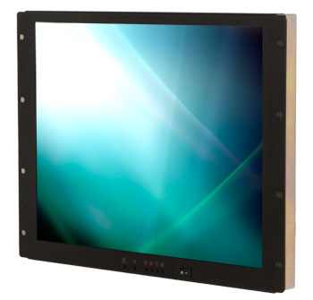 19 inch industrial rackmount LCD display, high contrast ratio, high brightness, wide view angle, rackmount, VESA mount