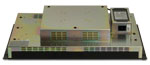 dual slide rail DMK580 8-port keyboard video mouse switch rack console keyboard view