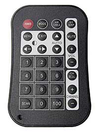 industrial LCD monitor and TV screen, RM-WX17T remote control unit