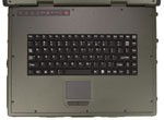 MPC-1000 portable PC with mini-ATX motherboard and PCI-Express slot.