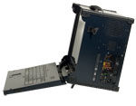 rugged lunchbox portable workstation MPC-3900 with dual processor, 20 inch UXGA LCD screen right side view