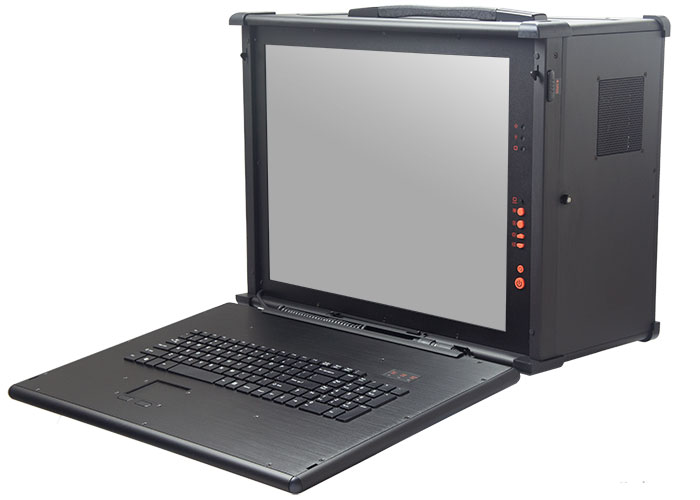 MPC-2900 ruggedized chassis. Anodized aluminum alloy enclsore.