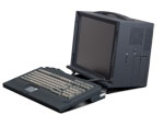 rugged lunch box style transportable PC workstation MPC-9000 series right side view