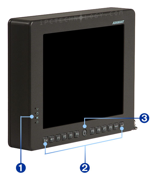 tablet PC ruggedized against water shock