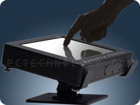 rugged tablet PC with touchscreen