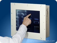 touch screen PC, touch screen computer touch panel workstation PPC-100