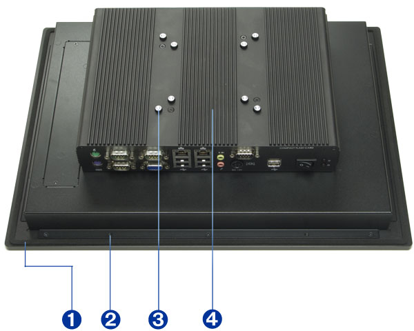 touch screen panel workstation PPC-100