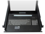 LCD monitor keyboard mouse switch SMK-590 KVM switch keyboard controls
