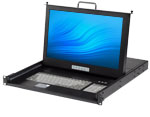 widescreen LCD monitor keyboard rack console SMK-420 series