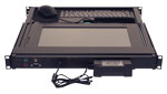 LCD monitor keyboard mouse model DKM-TX15M back view