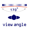 wide view angles LCD monitor